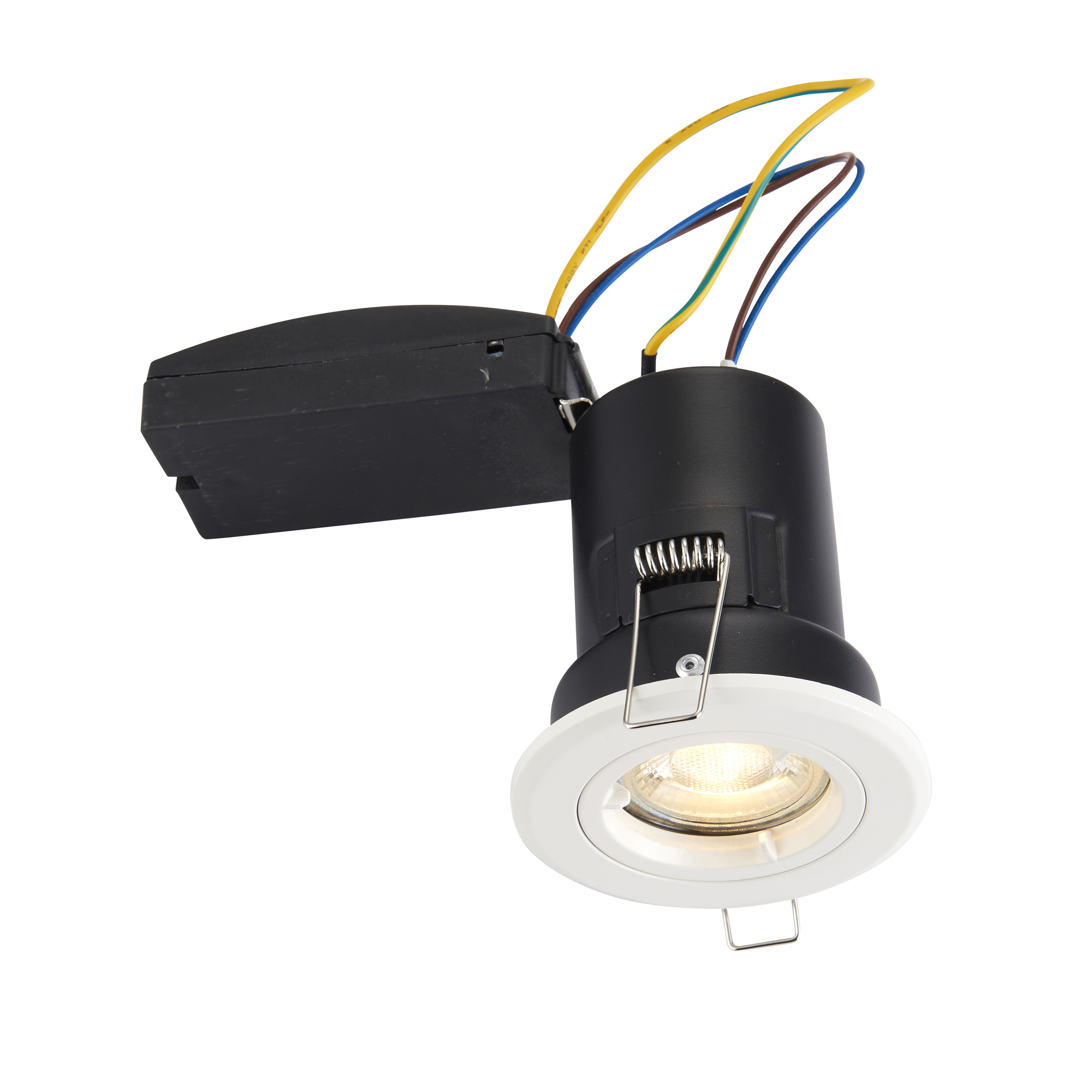 Shield Plus White 90 Minute Fire Rated GU10 Fixed Downlight