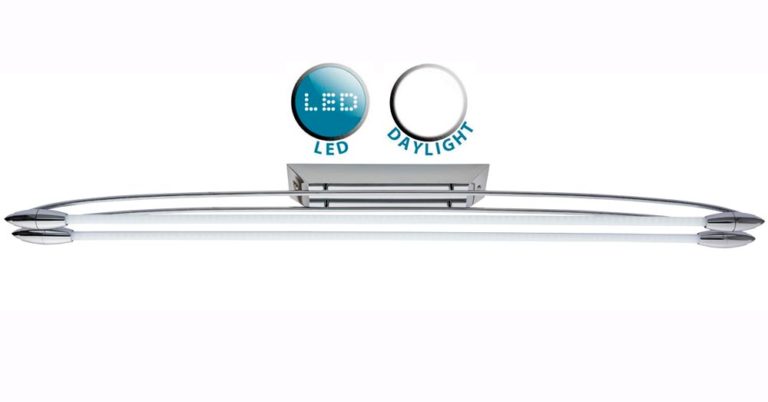 fluorescent kitchen light led replacement