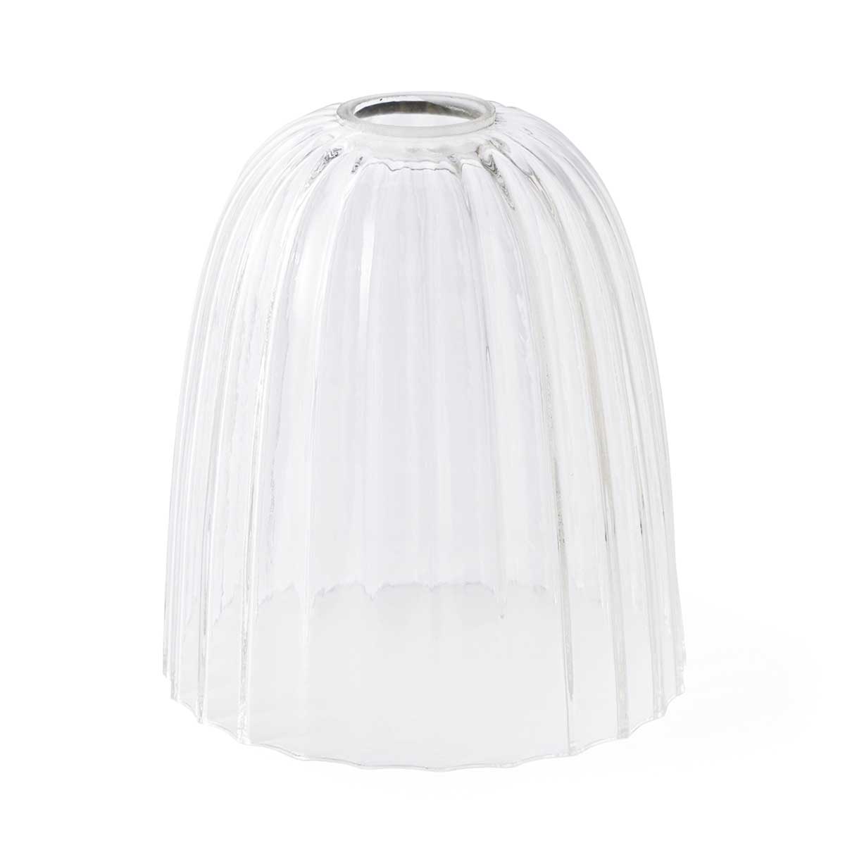 Elstead Douille Clear Ribbed Glass Shade E27