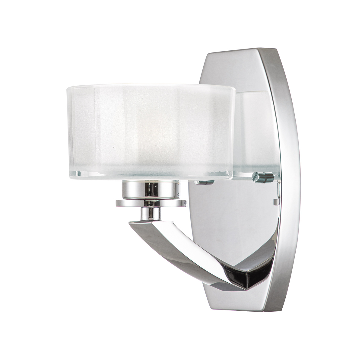 Hinkley Meridian Art Deco Style Bathroom Wall Light Chrome