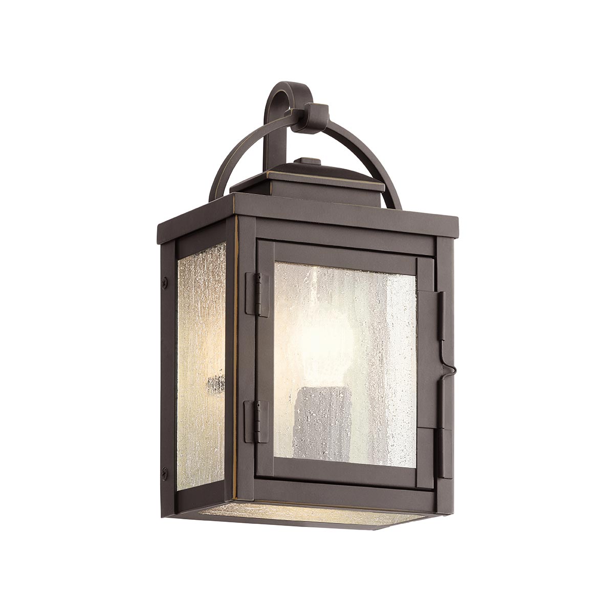 Kichler Carlson 1 Light Outdoor Wall Lantern Rubbed Bronze