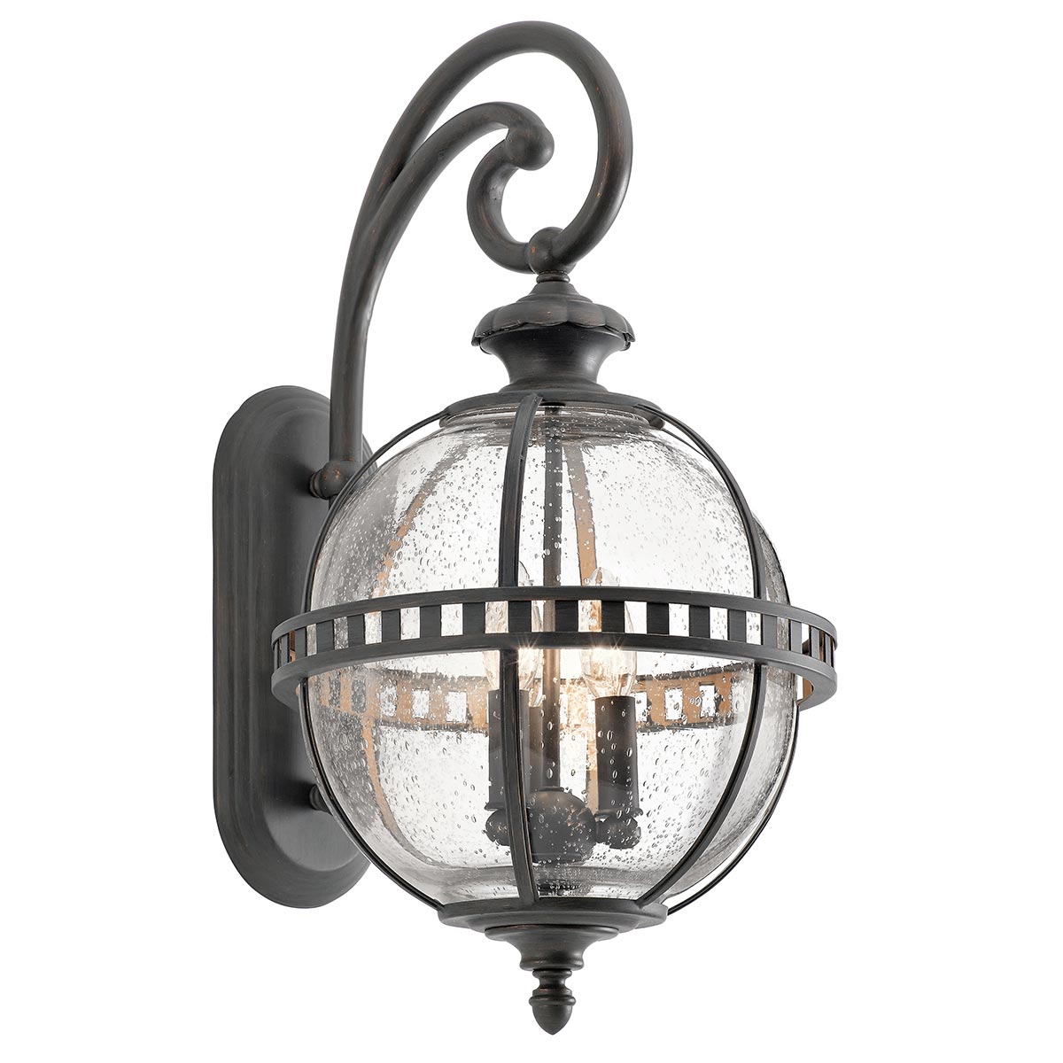 Kichler Halleron 3 Light Medium Outdoor Wall Lantern Londonderry