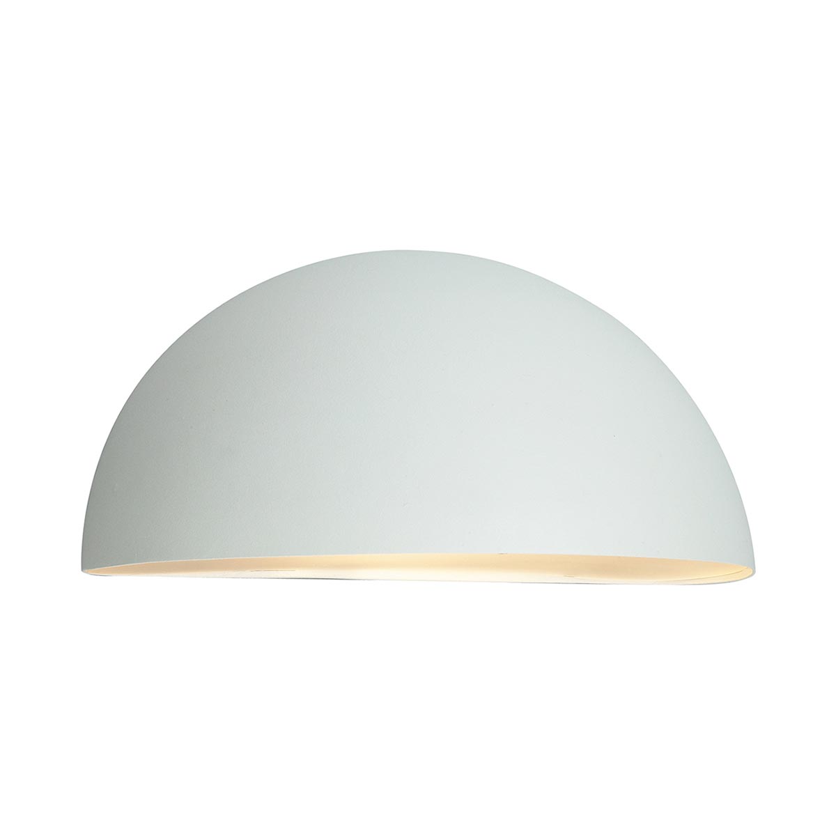 Norlys Paris 1 Light Outdoor Wall Down Lighter In White