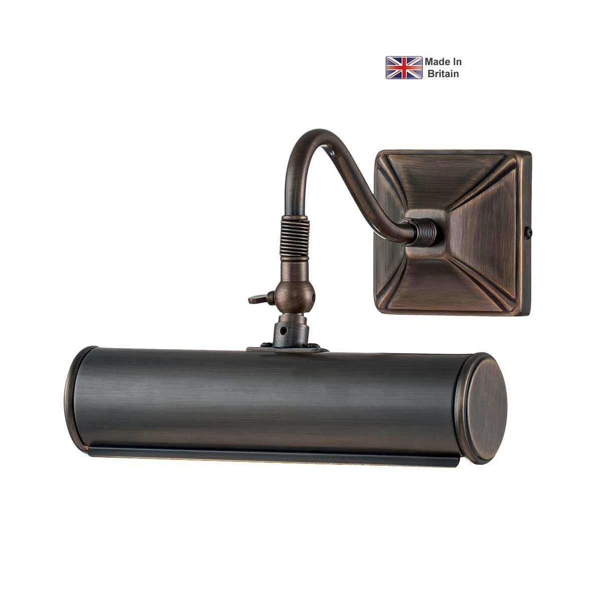 Elstead Classic British Made Small Picture Light Dark Bronze