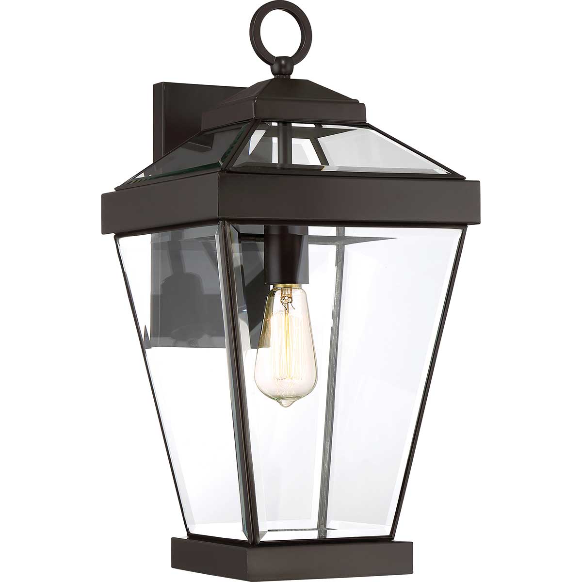 Ravine Classic Large Outdoor Wall Lantern In Western Bronze